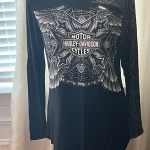 Harley Davidson XL long sleeve T-shirt.